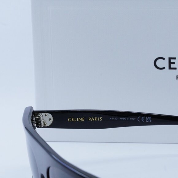 FINAL PRICE NEW CELINE CL40228I 01A BLACK GREY SUNGLASSES - Picture 5 of 10